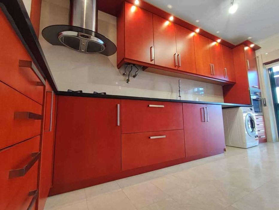 Cozinha Completa, Armários de parede e bancada + Tampo em granito