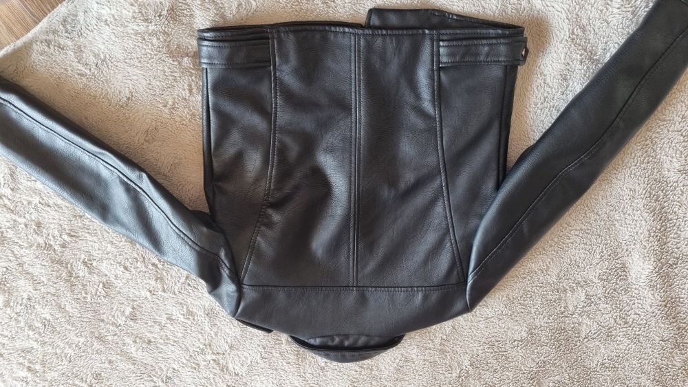 Kurtka, eko skóra Sinsay, 140cm