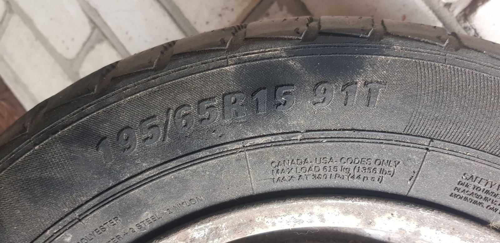 Продам запасне колесо Mercedes-Benz Vito  638 195/65 r15