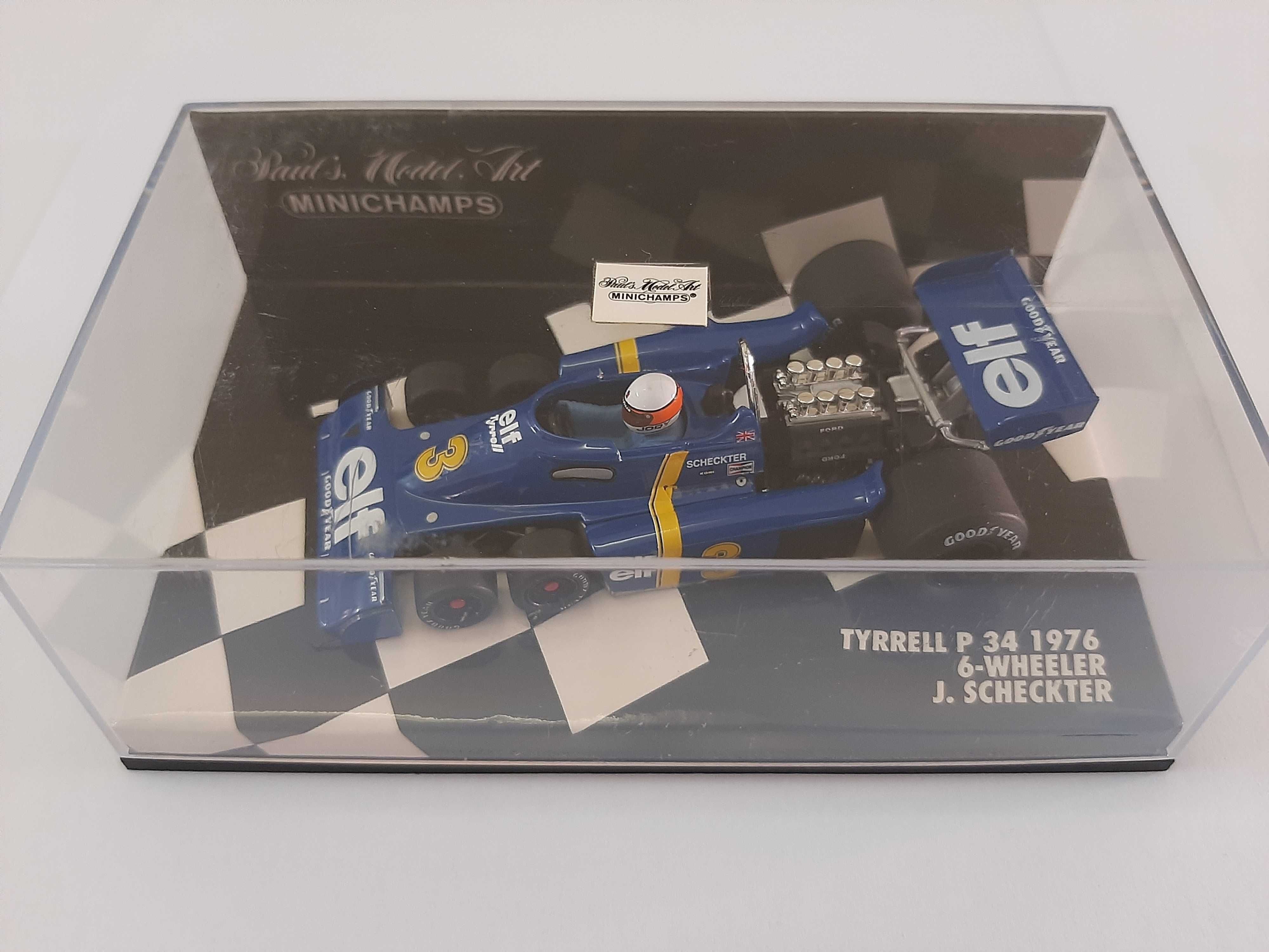 Jody Scheckter Tyrrell P34 F1 1976 Minichamps