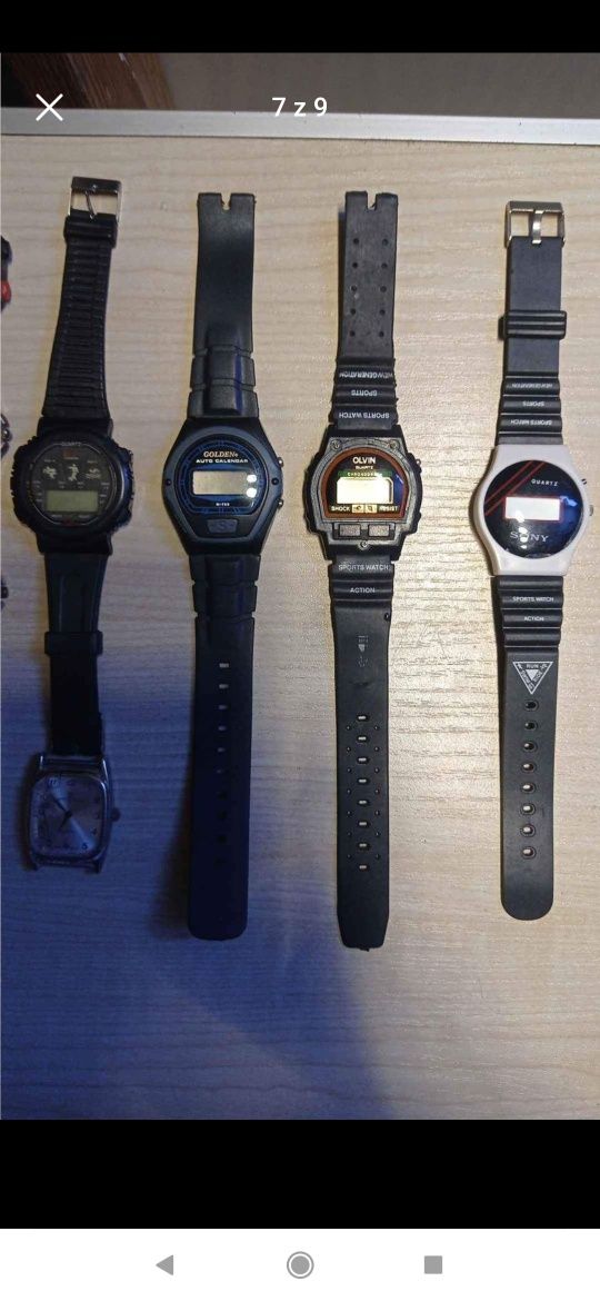 Zegarek Mustang z czasów PRL-U i inne zegarki