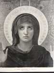 La Vierge Consolatrice. Estampa fotogr. monocromática do século XIX.