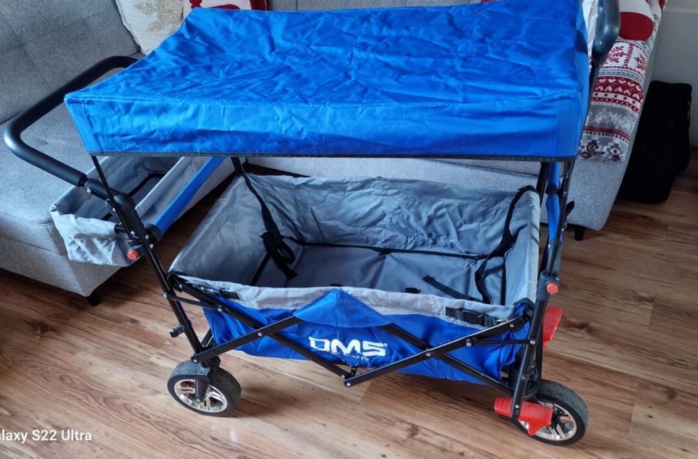 Wózek transportowy z daszkiem DMS BW-03B