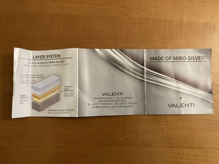 Luz de presença com acabamentos em prata