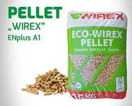Pellet WIREX ENplus A1 DINplus iglasty pelet drzewny sosnowy
