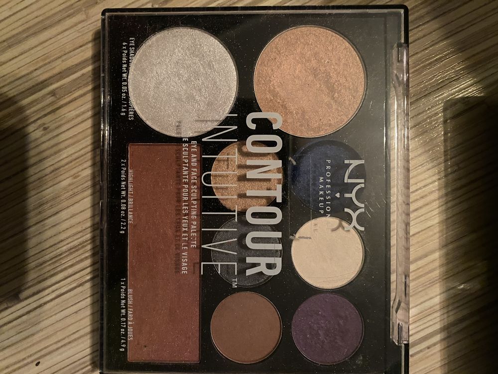 Nyx contouring intuitive palette