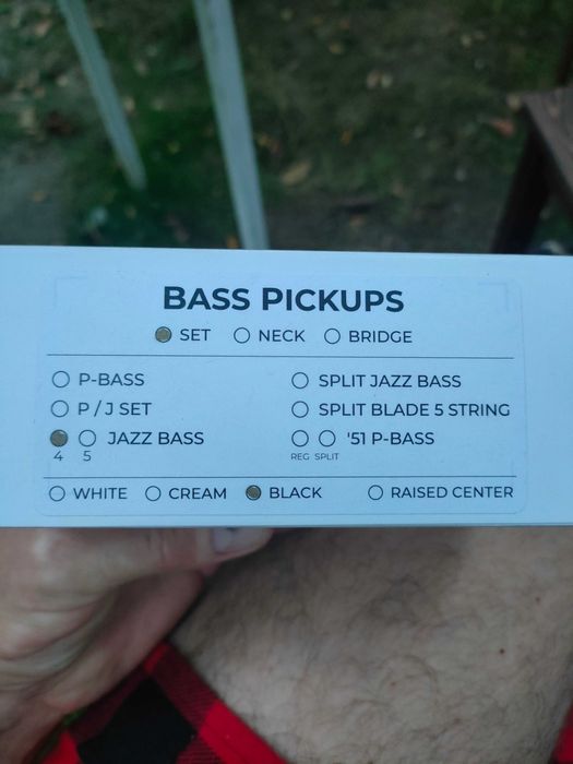 Lindy Fralin J-Style Bass pickups