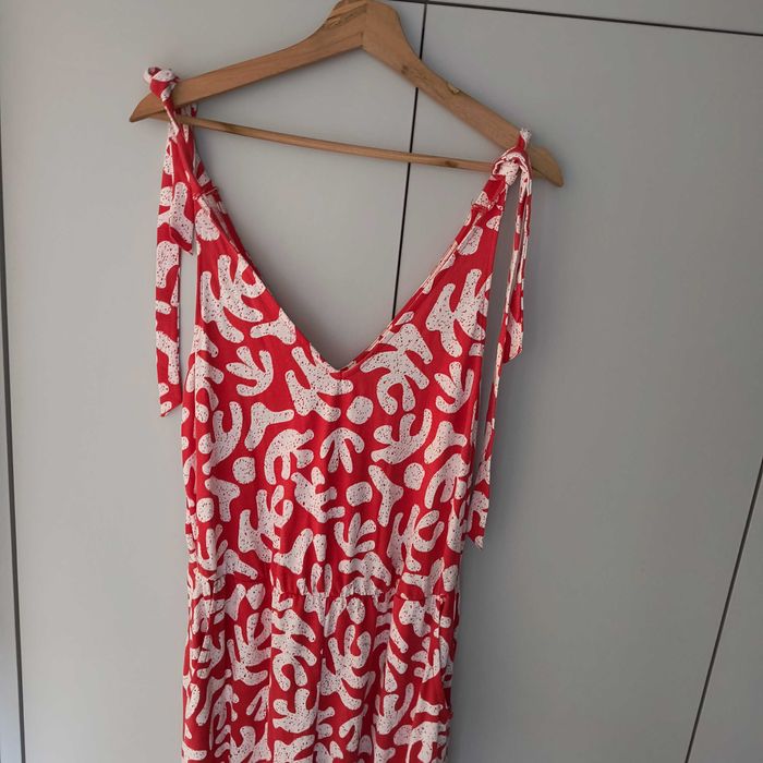 Kombinezon biało czerwony rozmiar l