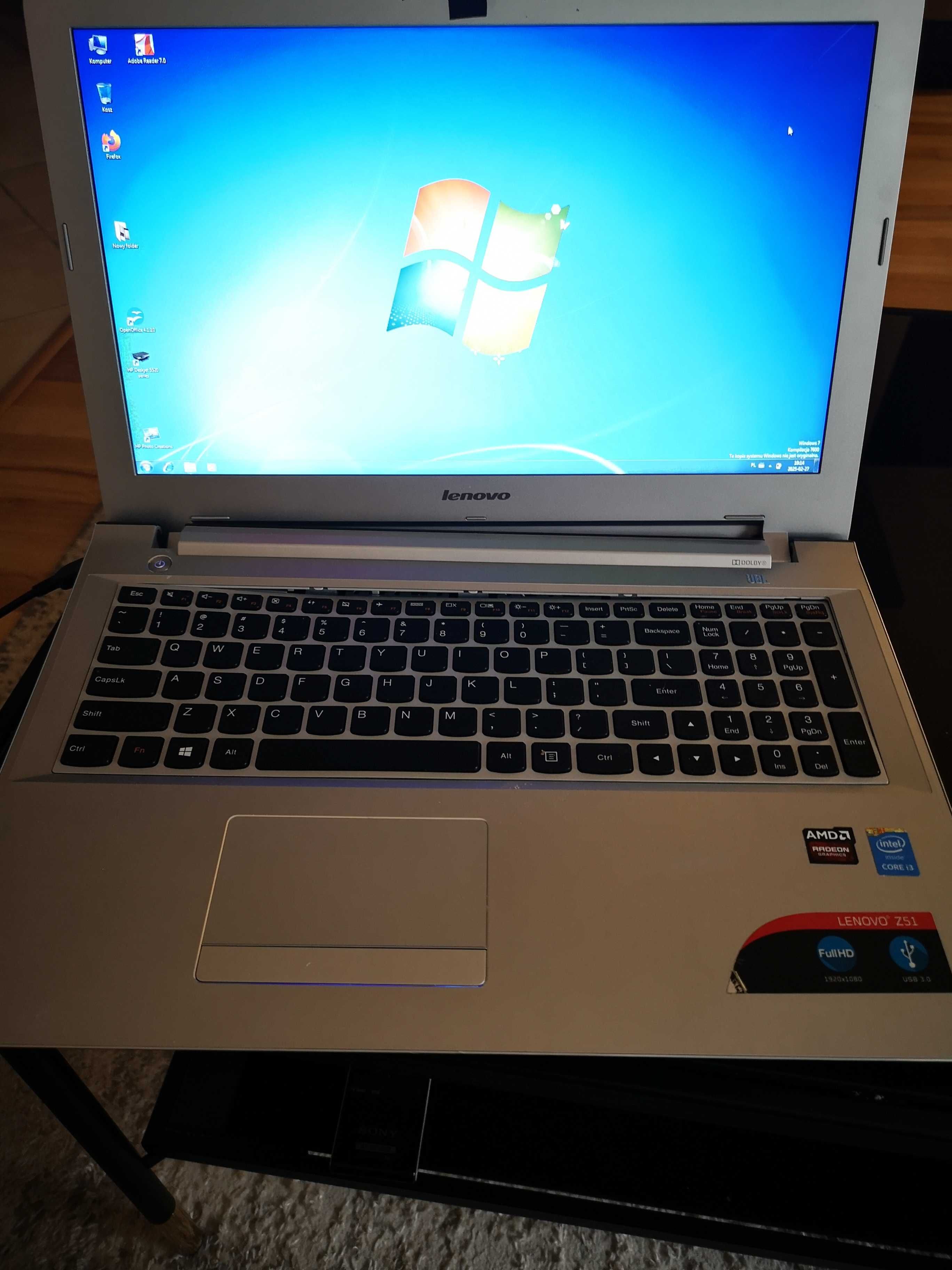 Laptop LENOVO Z50 - używany