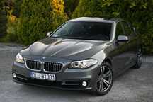 BMW Seria 5 BMW 520D Lift Sedan Fotele Sport HAK Duża Navi Skóra Śliczny Kolor