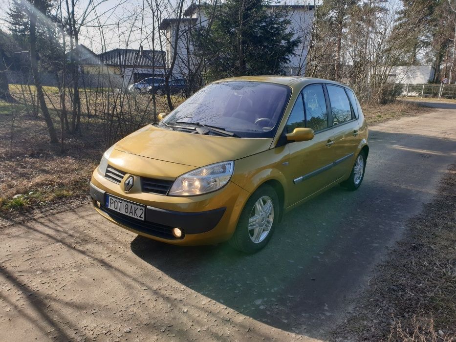 Renault Scenic II 1.9DCi !!! Klima, Skóra, ALU !!! OKAZJA