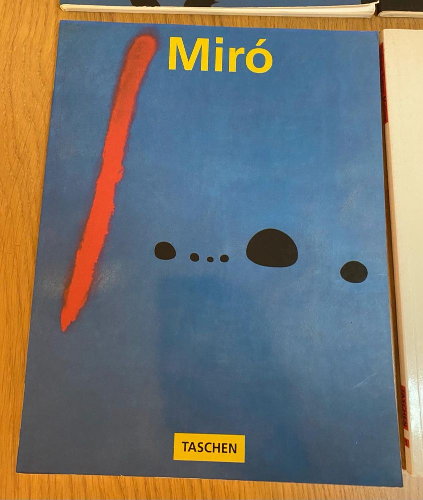 Livros sobre a historia das artes. TASCHEN. Miró Picasso