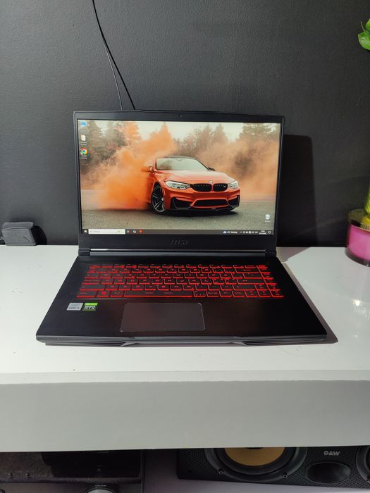Ігровий ноутбук MSI gf63 Thin / RTX 3050 /i5 10500h/16 гб/SSD 512 ГБ