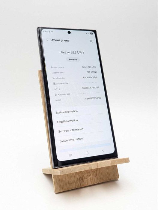 Samsung S23 ultra 256gb czarny
