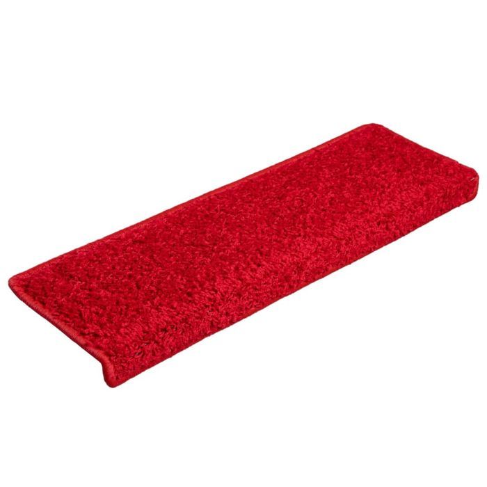 Vidaxl Nakładki Na Schody, 10 Szt., 65X21X4 Cm, Czerwone