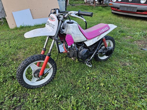 Yamaha pw 50 z wózkiem bocznym