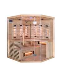 Sauna Infrared Malaga Quatro promienniki kwarcowe 4 osobowa
