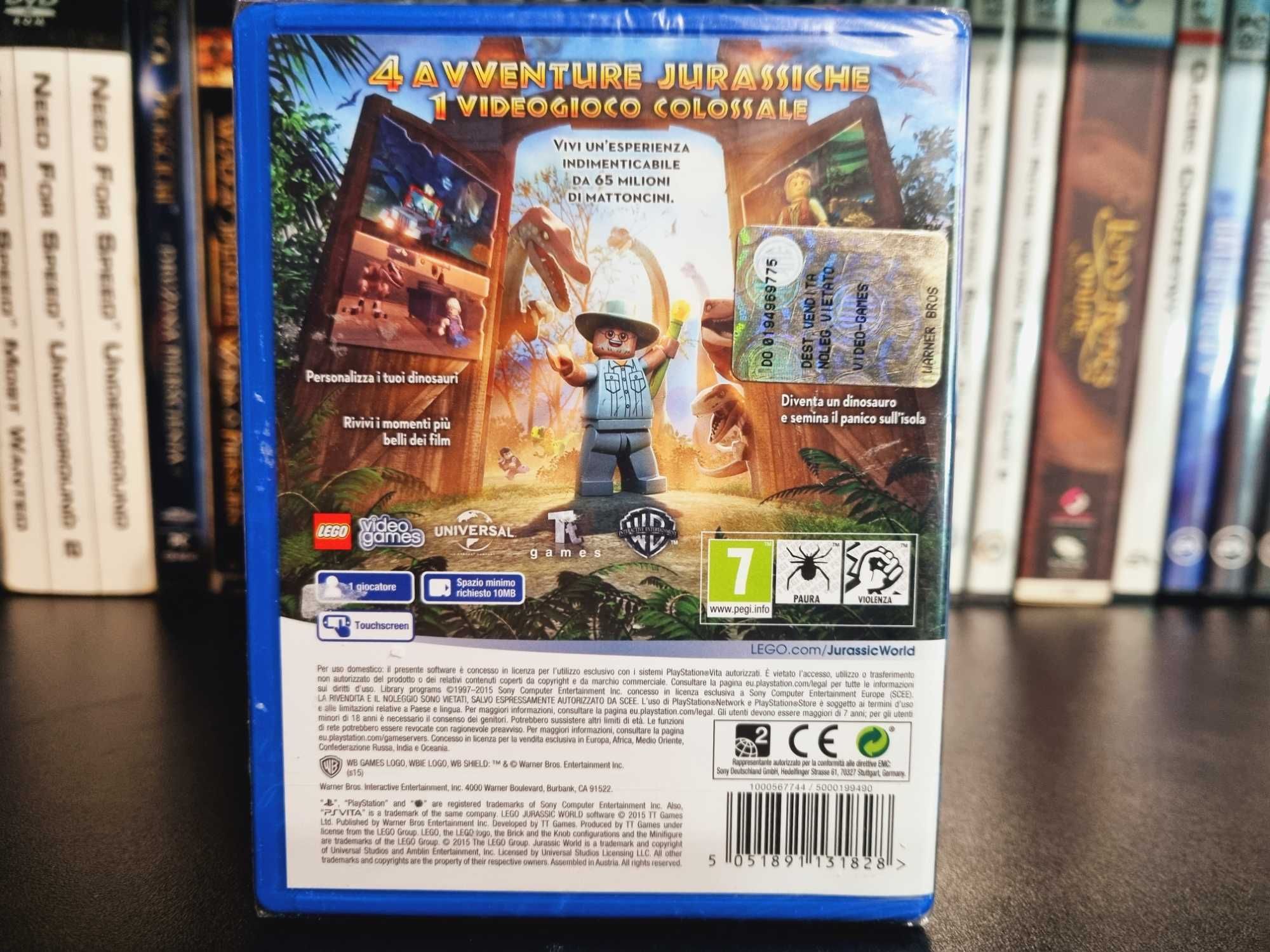 LEGO Jurassic World - PS Vita PL Nowa w Folii