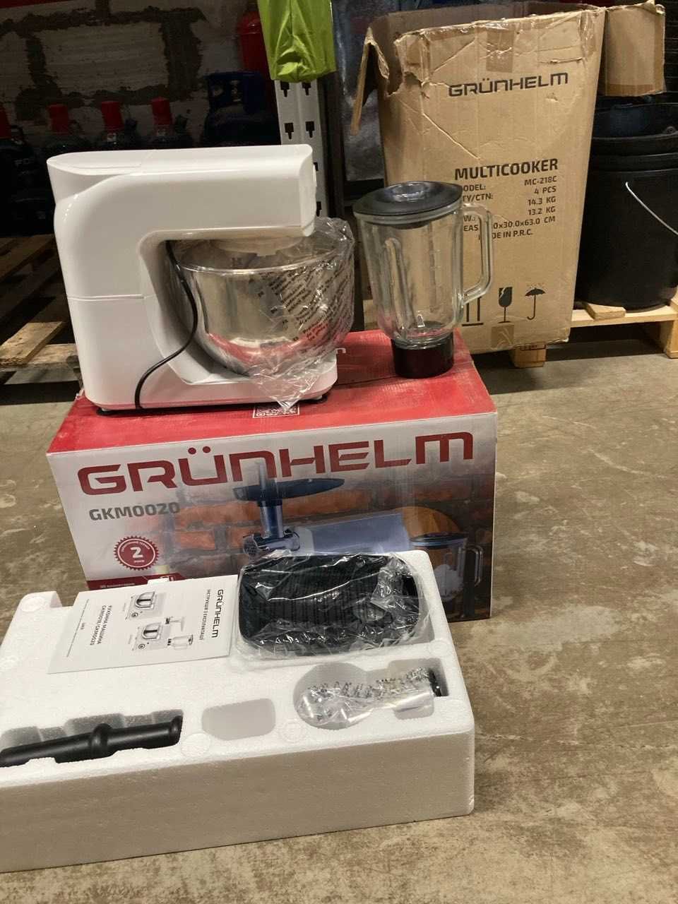 Кухонная машина GKM0020, 1800 Вт, 6 скоростей ( GRUNHELM)