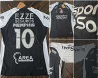 Corinthians 25/26 Black - Memphis Depay #10 - size L - Player version