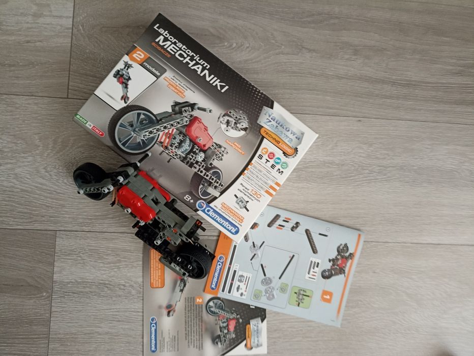 Zestaw klocków Alexander clementoni laboratorium mechaniki