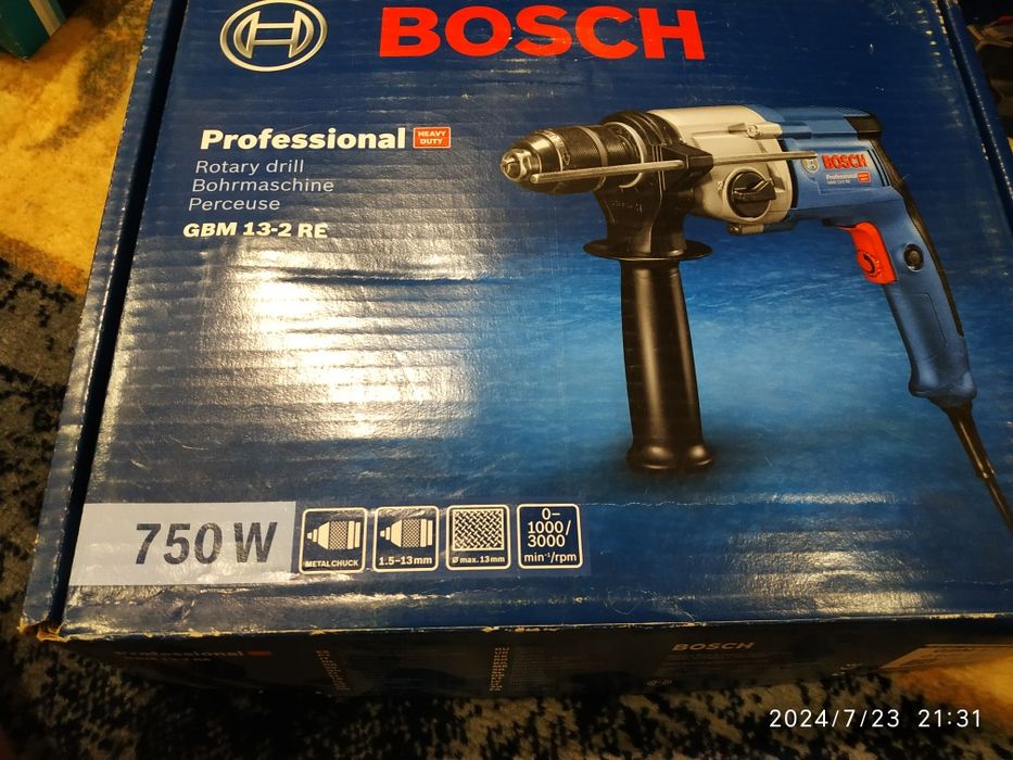 Дрель безударная Bosch Professional GBM 13-2 RE