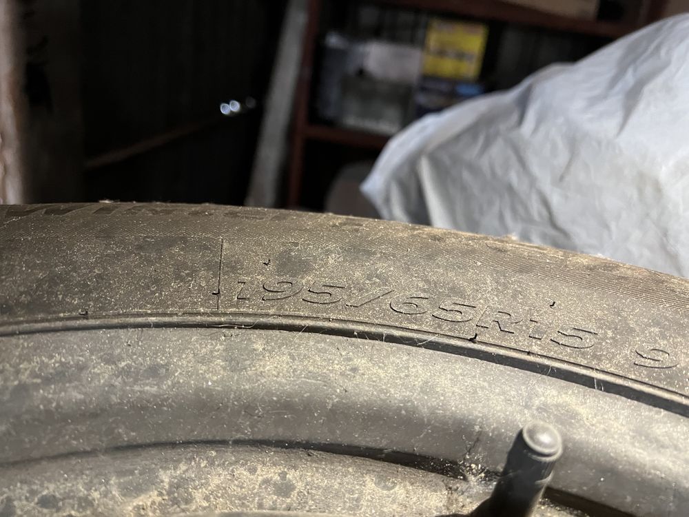 5*112 195/65 R15 Hankook зима +диски