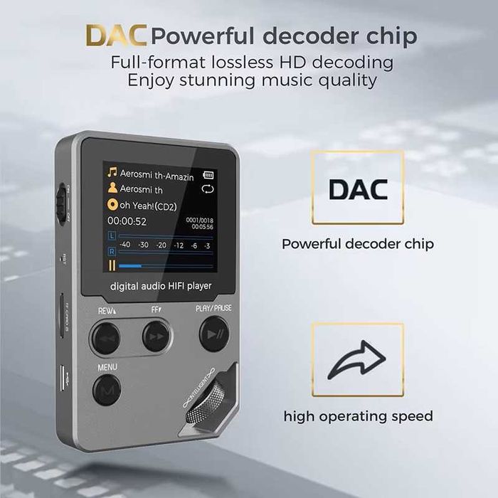 MP3 плеєр C5 Mrobo DSD256 Bluetooth. Новий, запакований