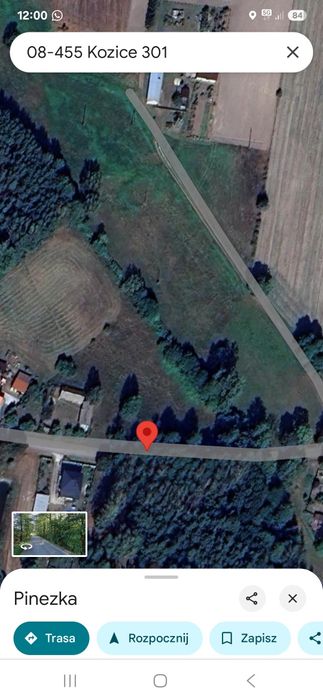 Sprzedam działkę budowlaną w Kozicach, gmina Garwolin, woj.mazowieckie