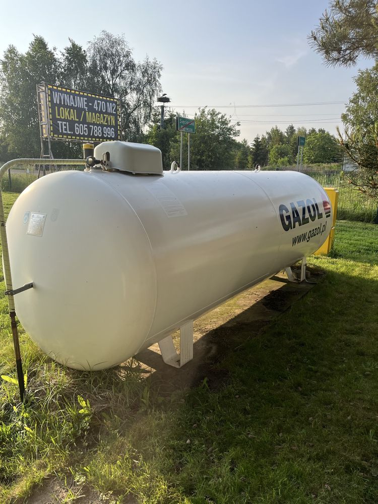 Zbiornik do gazu , butla na gaz z plyta 4850l