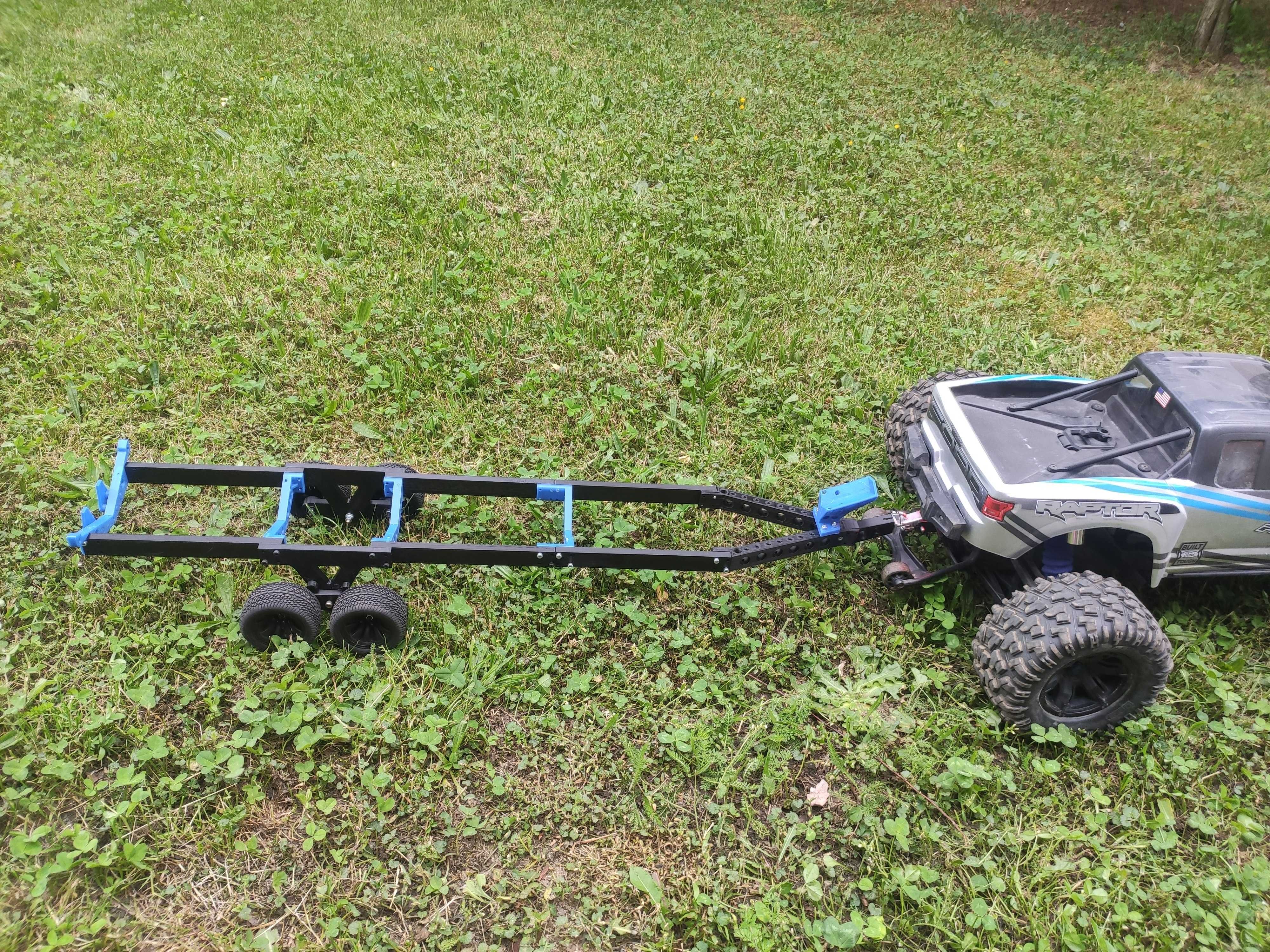 Przyczepka traxxas Spartan, pod Motorówke, Łódź RC, Amewi alpha i inne