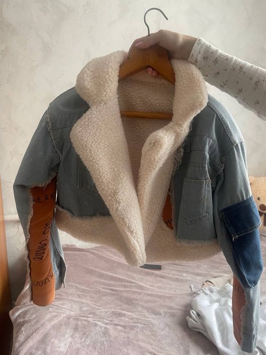 Продам жіночу шубку, джинсовку Teddy