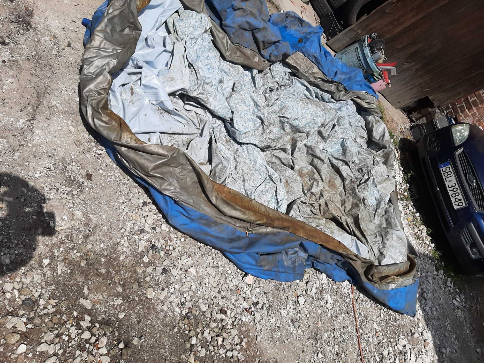 Basen dmuchany letni ogrodowy 3x2 cm BESTWAY plnadeka mata ochronna