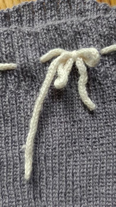 Getry wełniane z alpaki ręcznie robione na drutach rozmiar 86 92