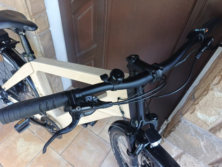 ROWERY Elektryczny DREWNIANY 28" Unikat Wysyłka