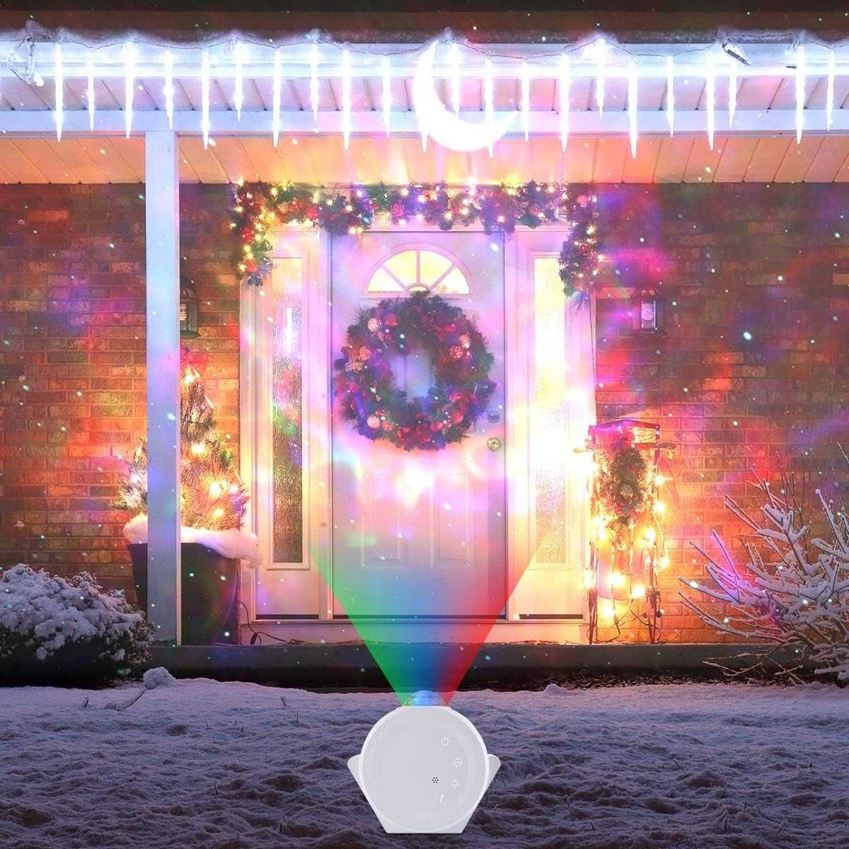 Projektor LED WIFI lampa projekcyjna Star Water Wave SPP159