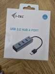I-tec HUB USB-C 4x USB 3.0 METALOWY Thunderbolt