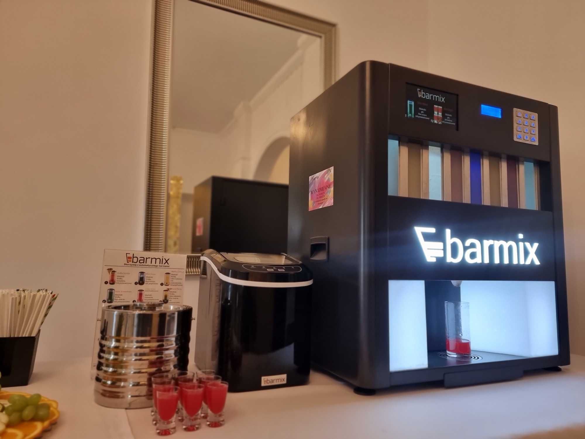 Barmix, barman automat do drinków. Fotobudka 360, ciężki dym!