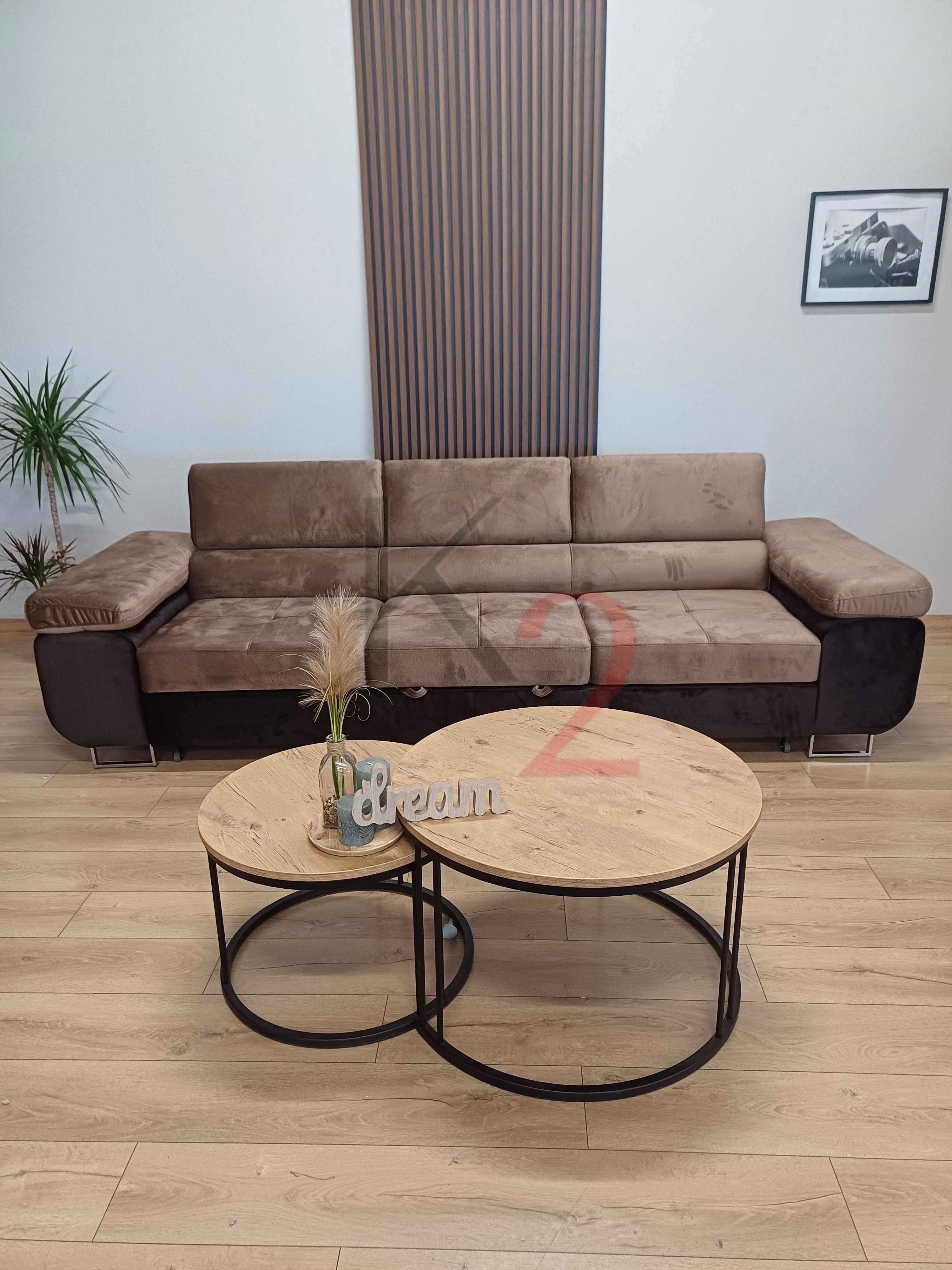 Sofa Arteon, regulowane zagłówki, funkcja spania, gratis poduszka