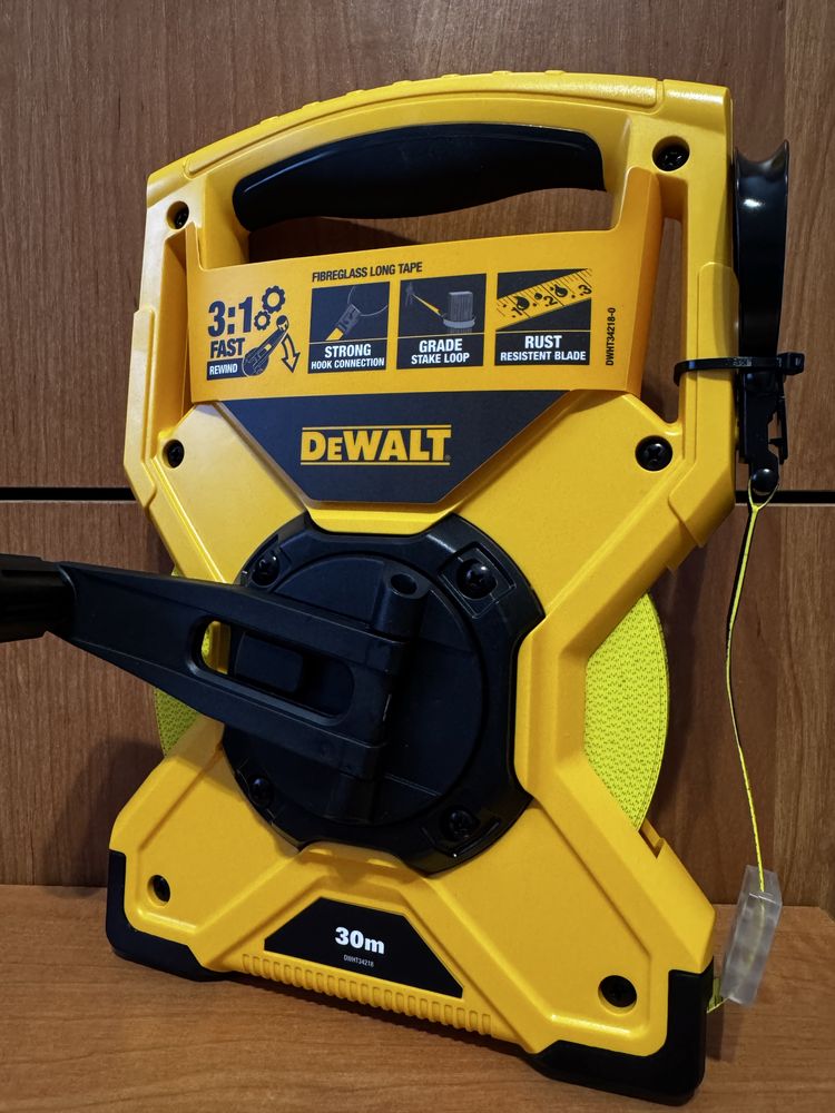 РОЗПРОДАЖ DeWALT рулетки 3м/5м/8м/30м