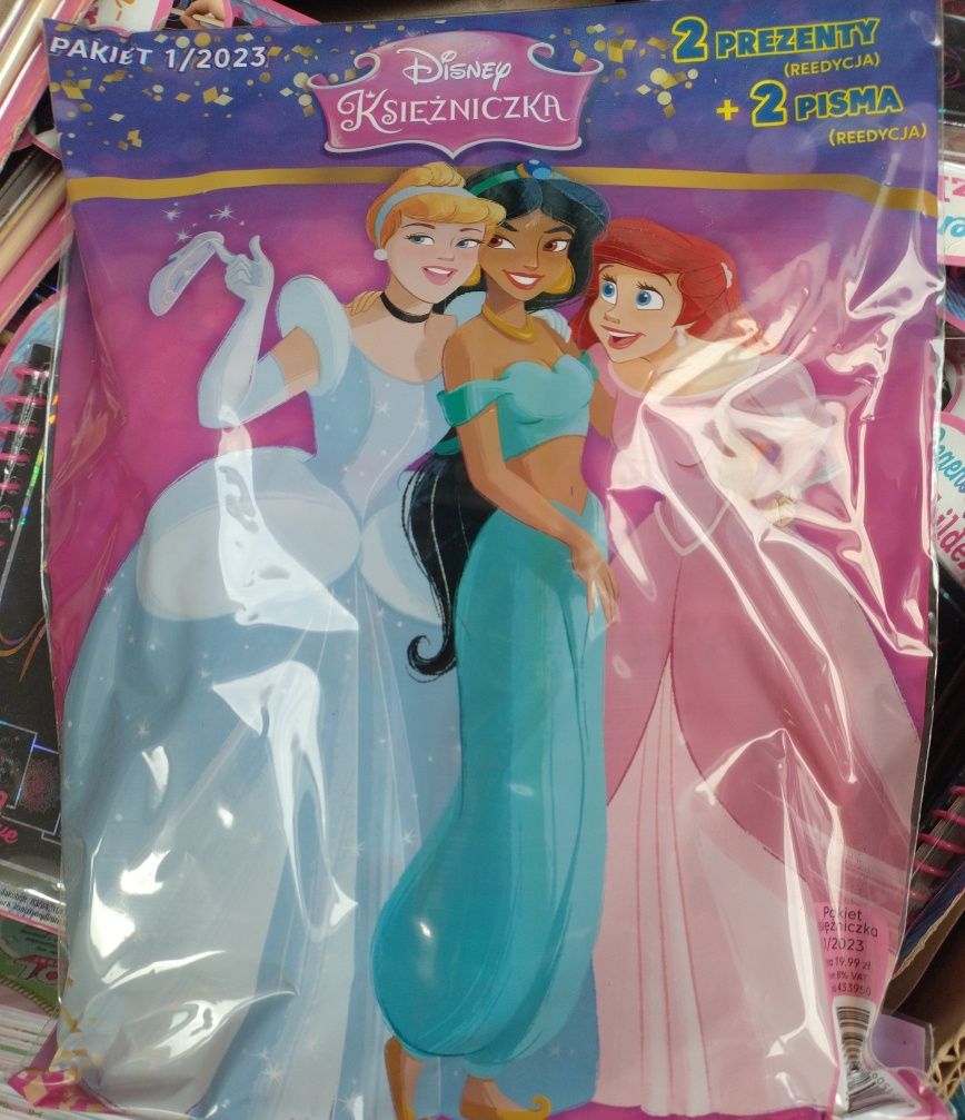 Disney księżniczki kosmetyki gazetka