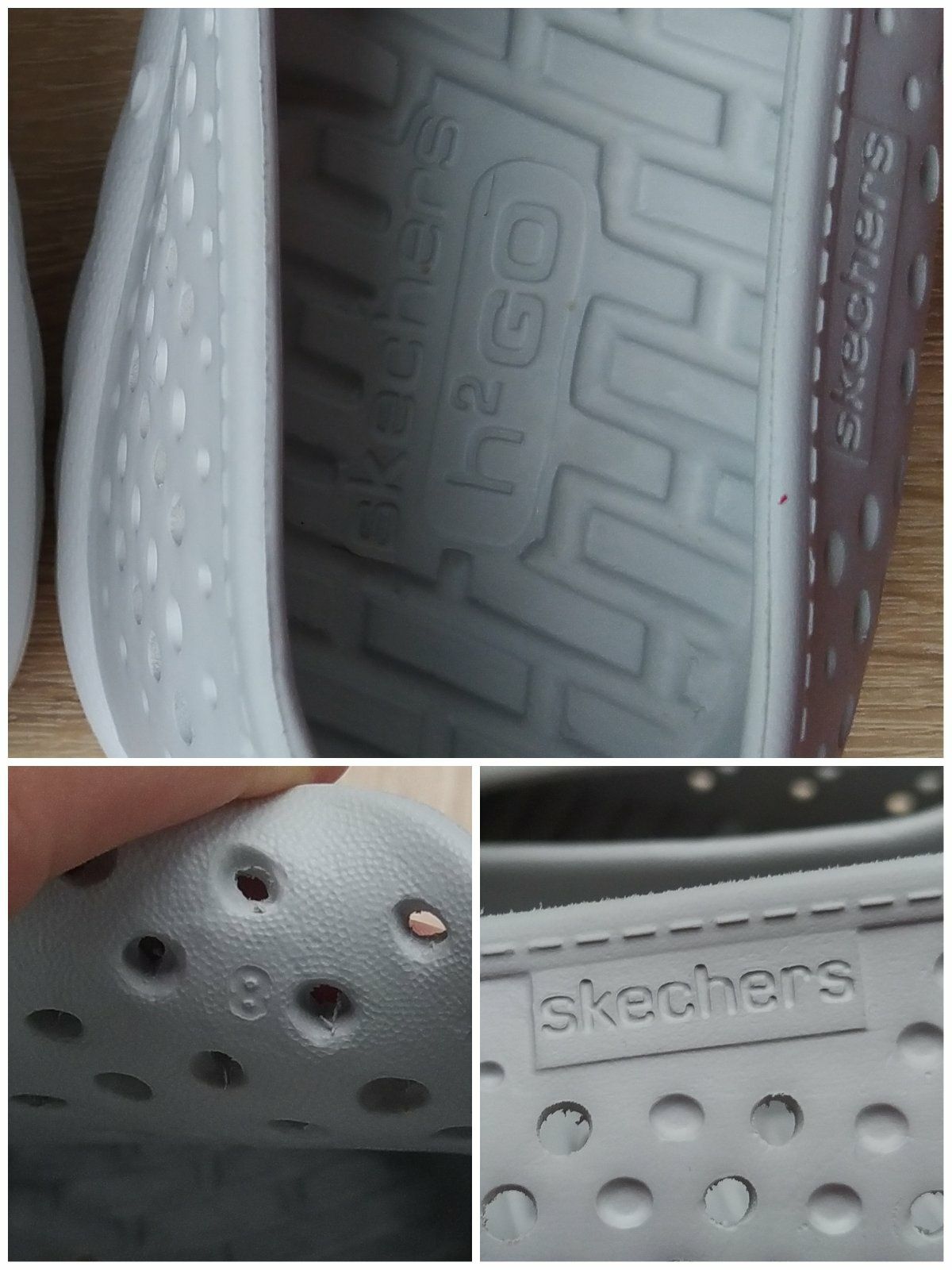 Макасины Skechers h2go коралки мокасины мокасіни для бассейна