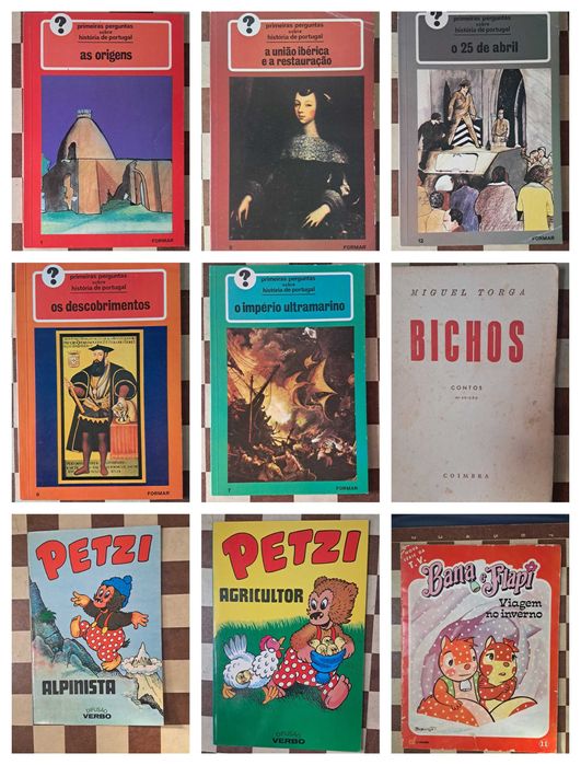 Conjunto lote 82 livros infantis juvenis criança
