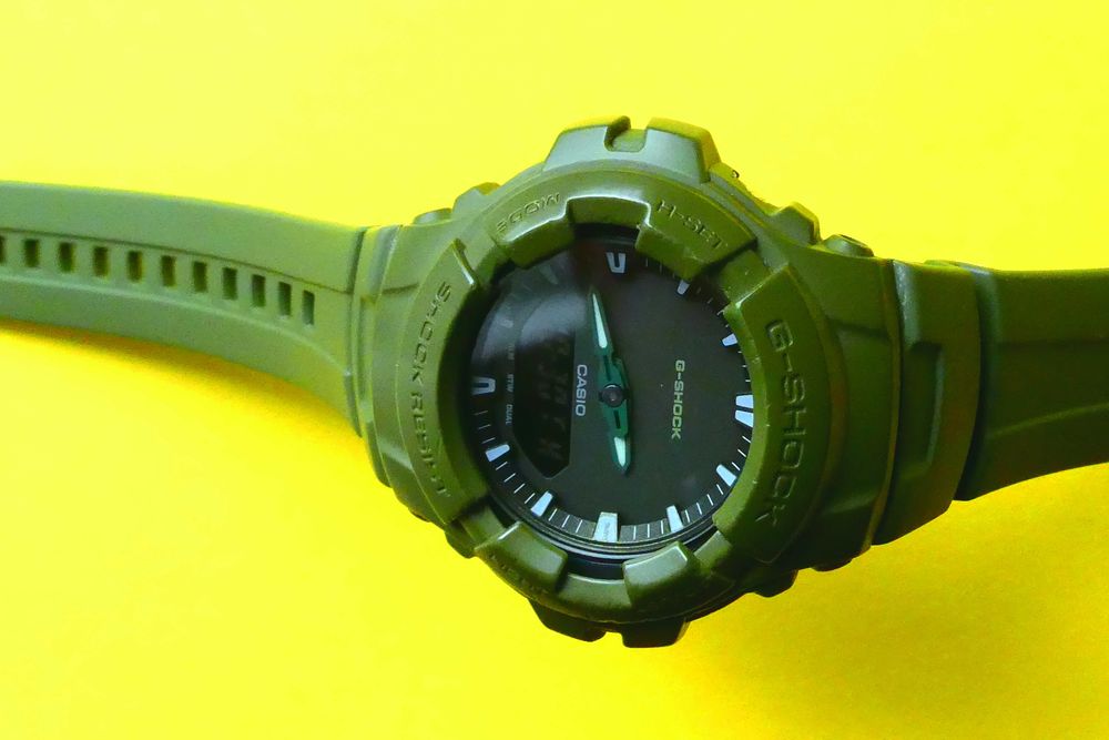 Relógio Casio G-Shock G-100CU - Verde Militar