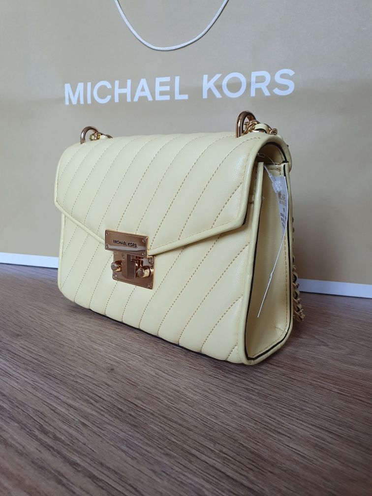 Сумка Michael Kors Rose vegan faux medium