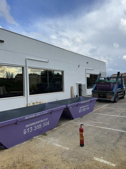 Aluguer de contentores obra RCD’s Lisboa