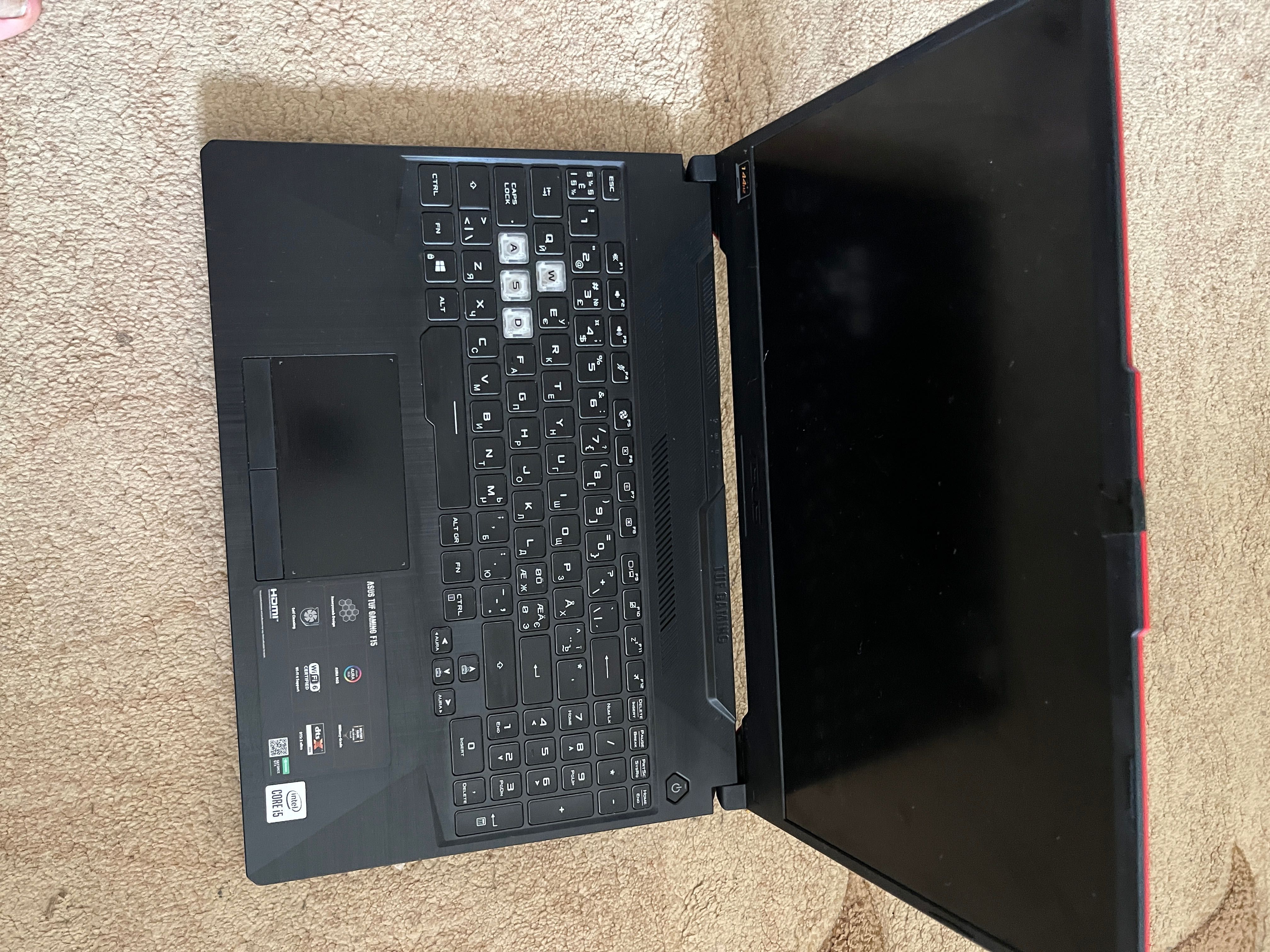 Продам ноутбук АSUS TUF GAMING F15