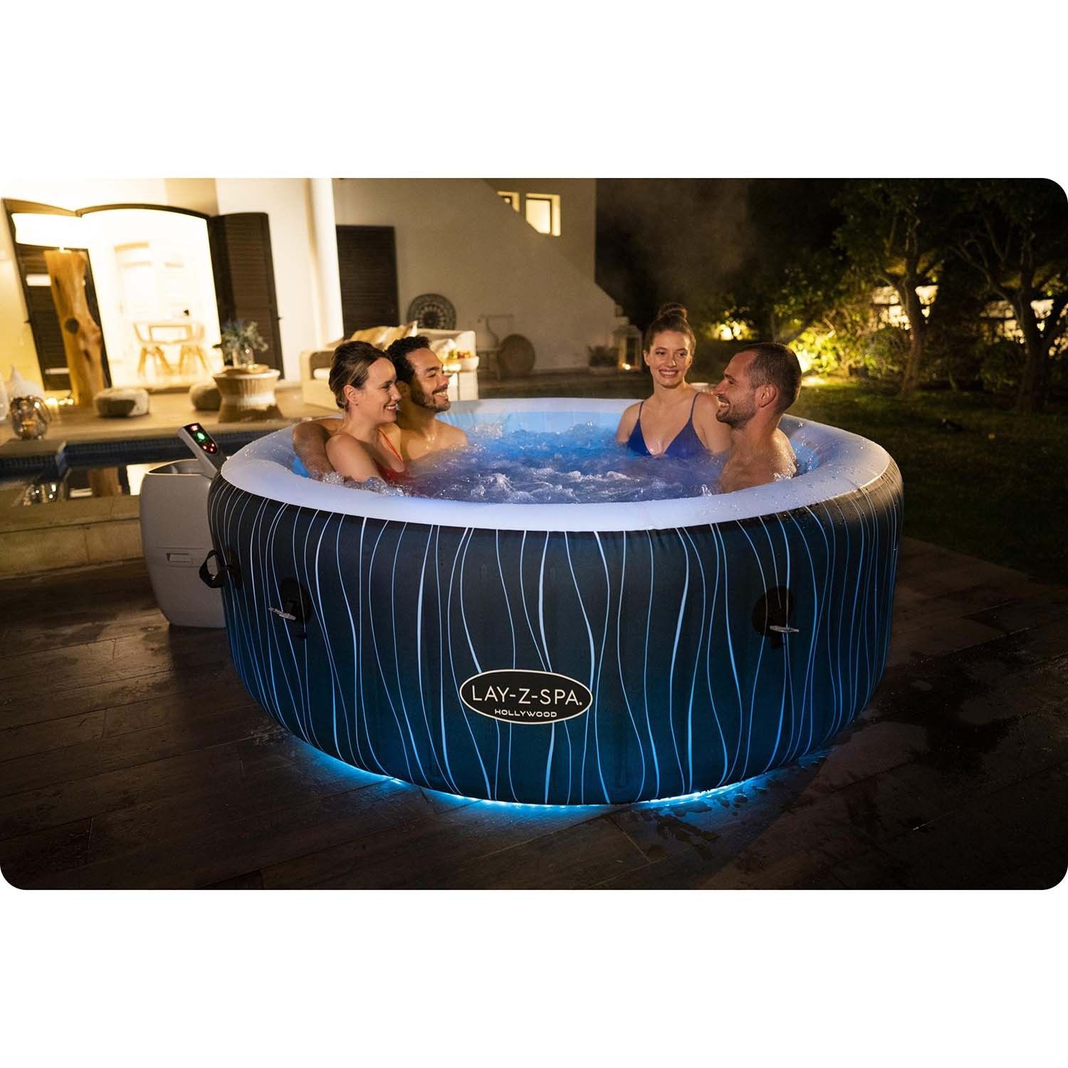 Jacuzzi Bestway Hollywood 6 osobowe GWARANCJA 60059 Dmuchane Ogrodowe