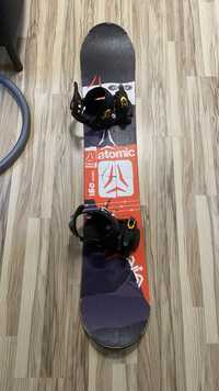 Snowboard deska snowboardowa atomic 160cm wide szeroka miękka