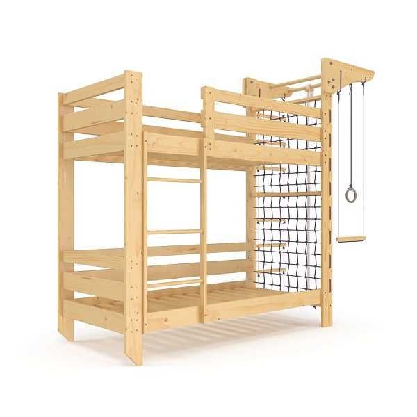 Двухъярусная спортивная кровать (babyson 8) 80x190см